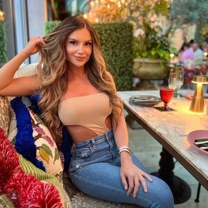 Superdown - Darcey Cut Out Bodysuit in Nude